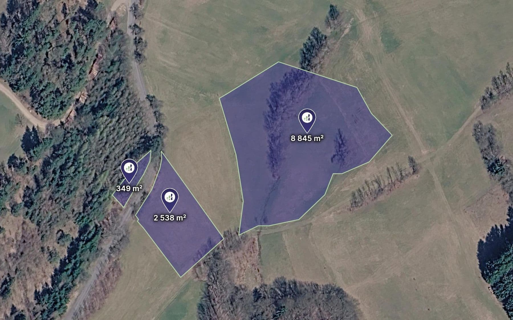 Prodej pozemku 1.955 m²