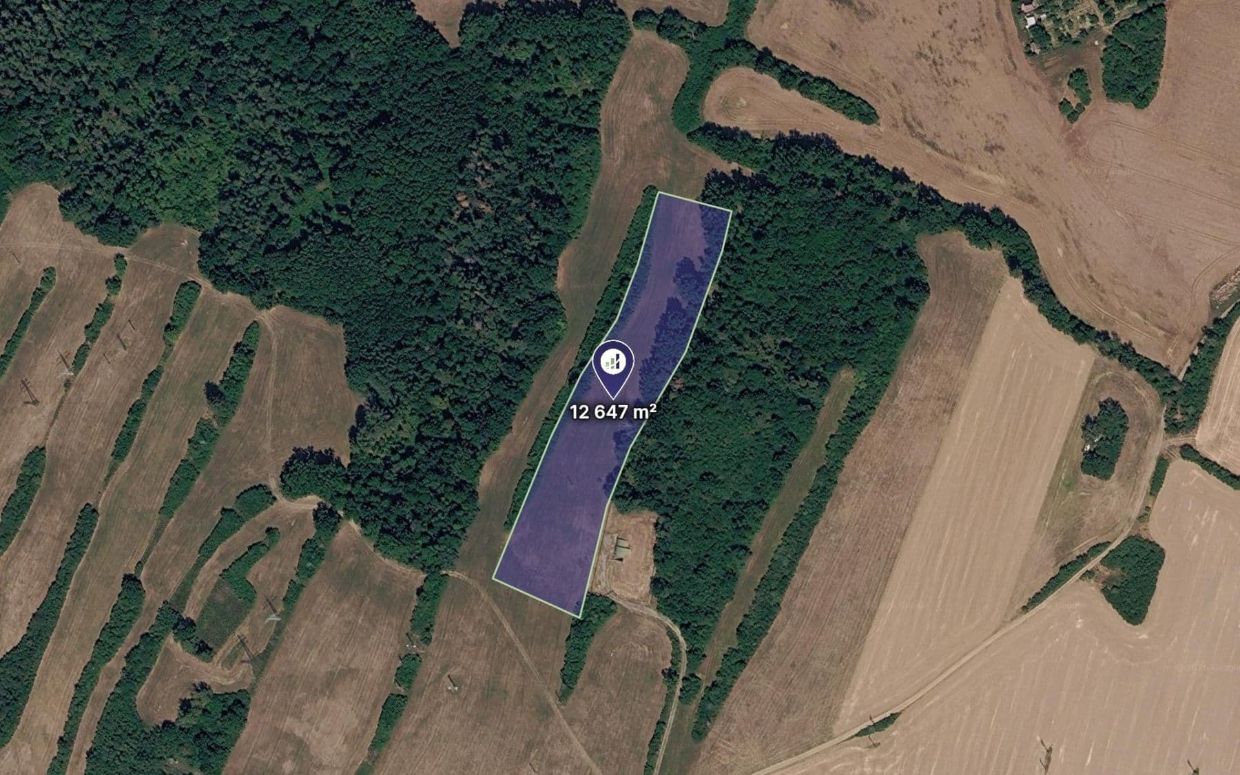 Prodej pozemku 12.647 m²