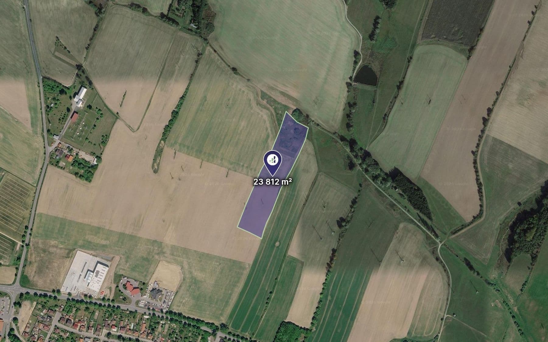 Prodej pozemku 9.389 m²