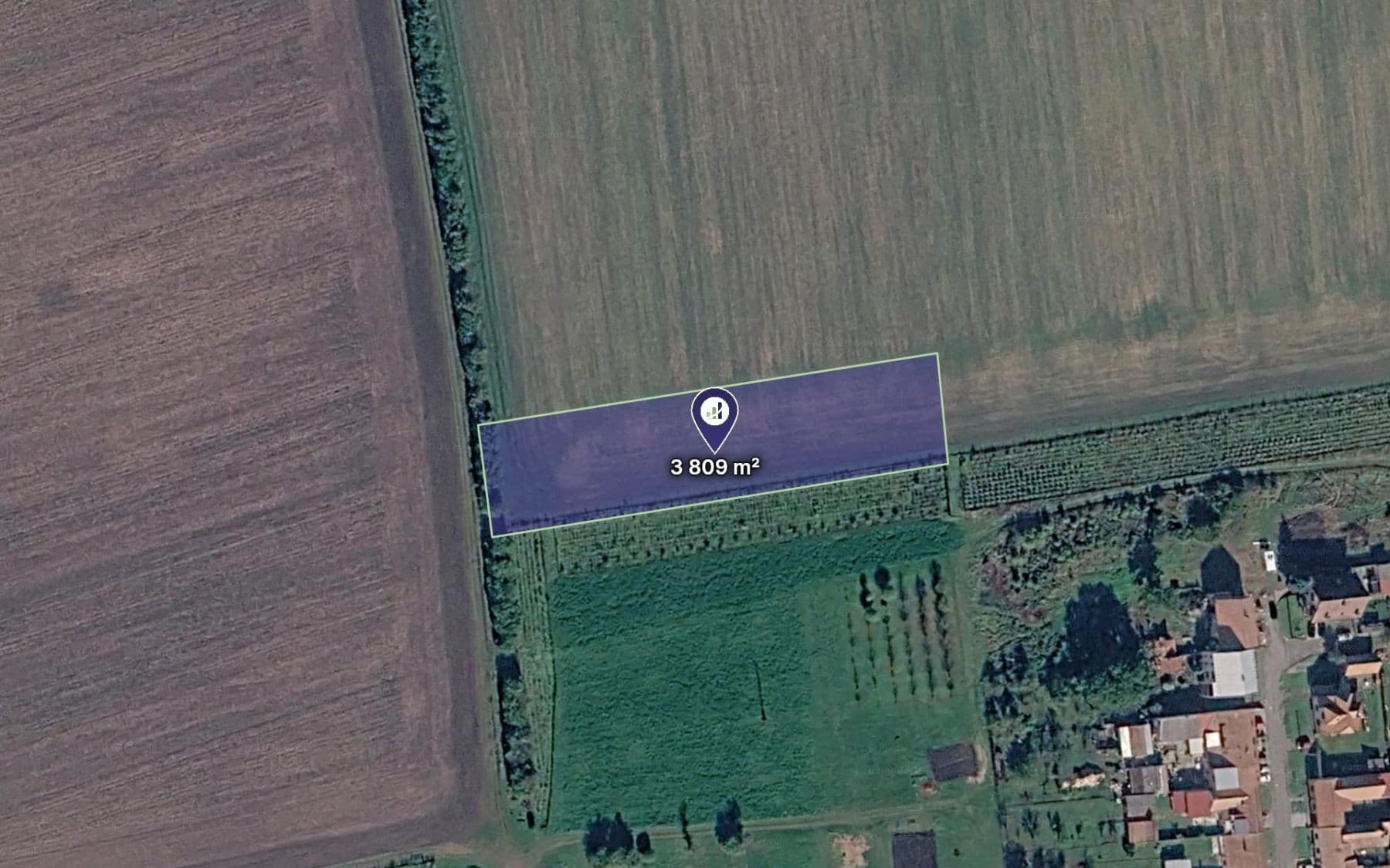 Prodej pozemku 3.809 m²