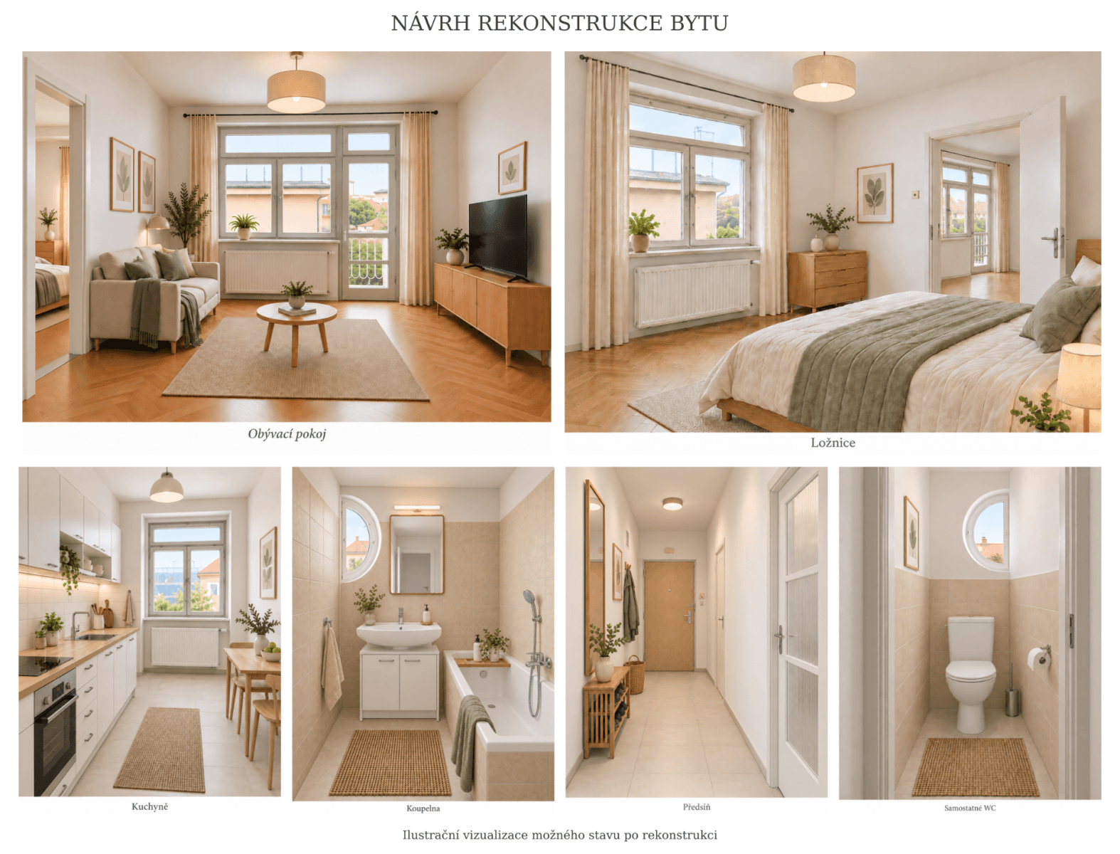 Prodej bytu 2+1 57 m²