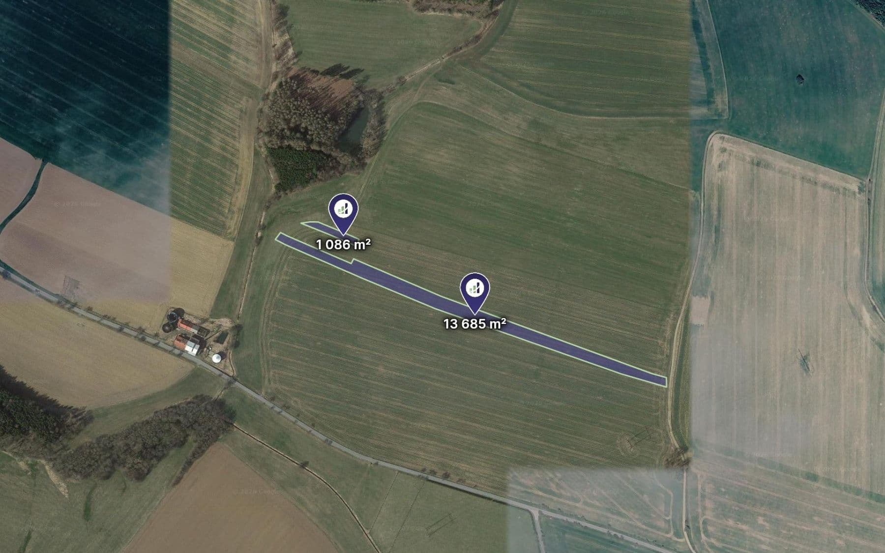 Prodej pozemku 7.386 m²