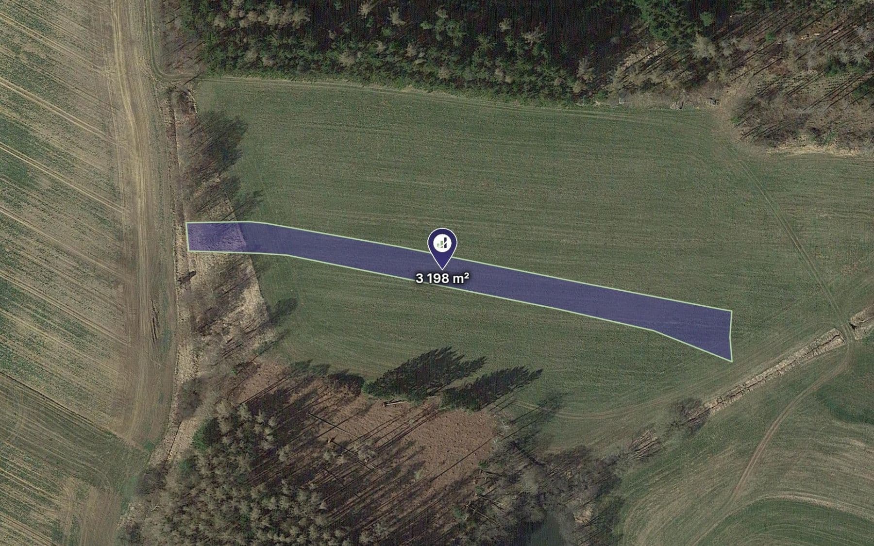 Prodej pozemku 1.599 m²