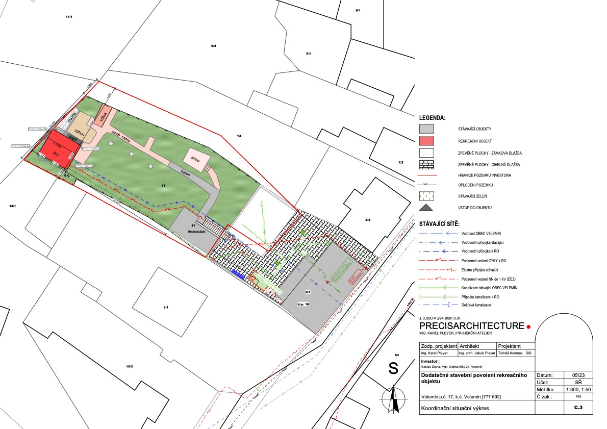 Prodej pozemku 800 m²