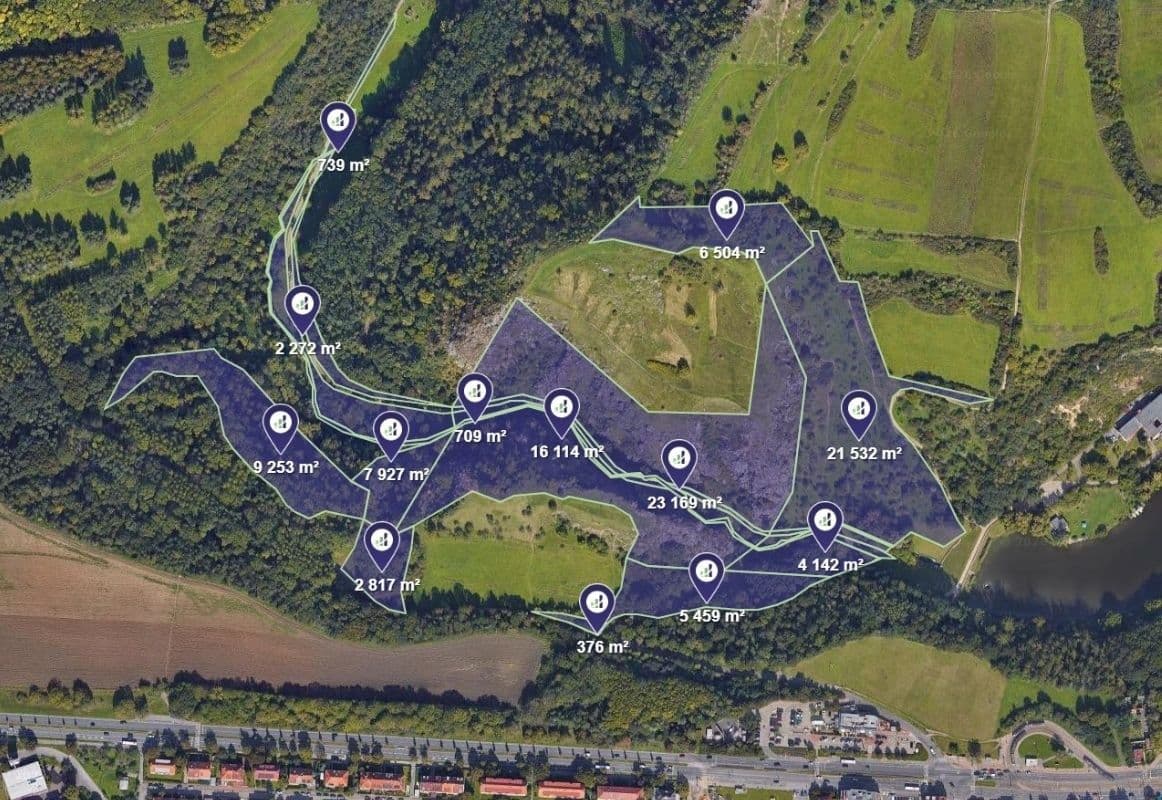 Prodej pozemku 7.770 m²