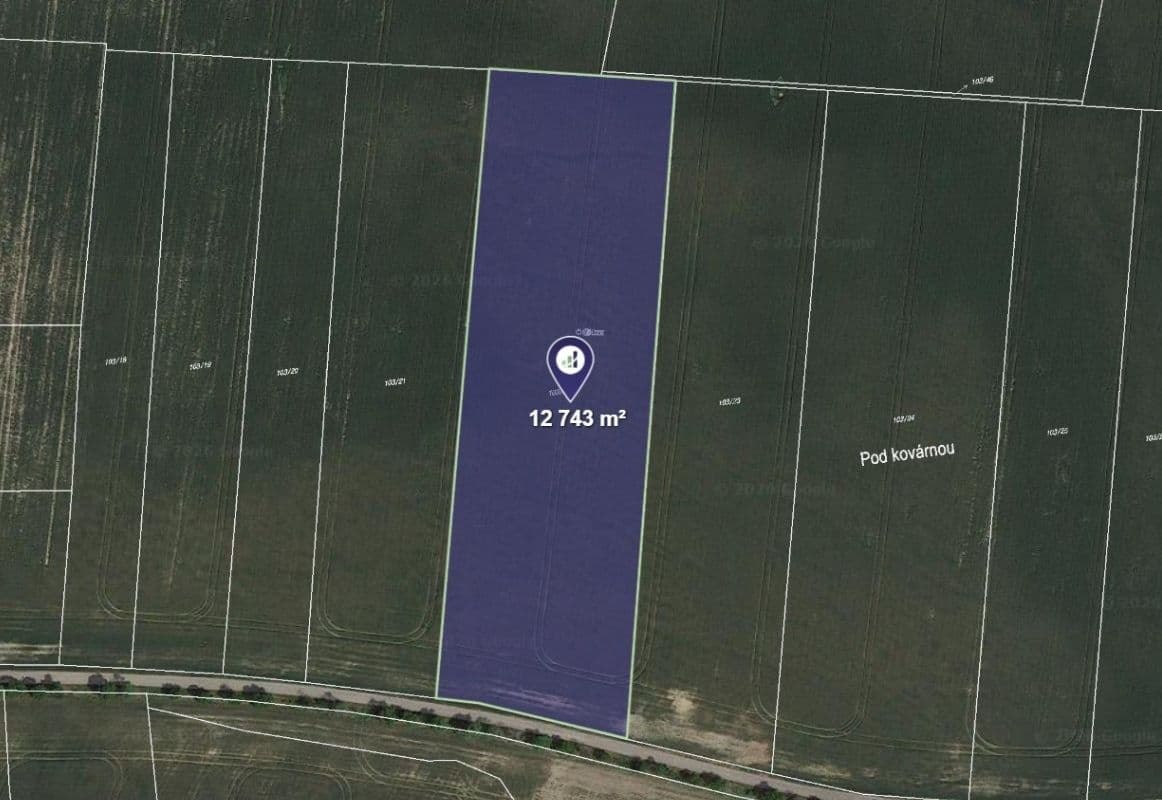 Prodej pozemku 2.124 m²