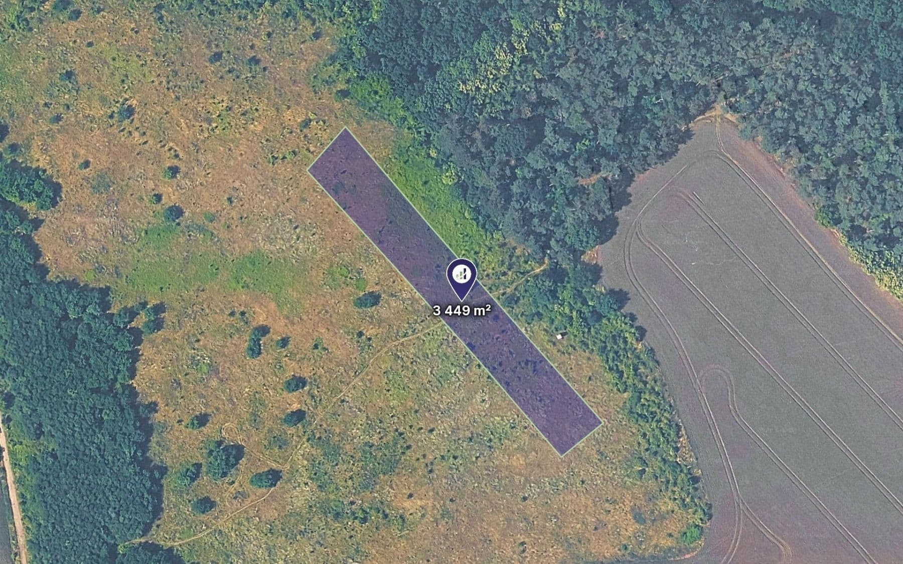 Prodej pozemku 3.449 m²