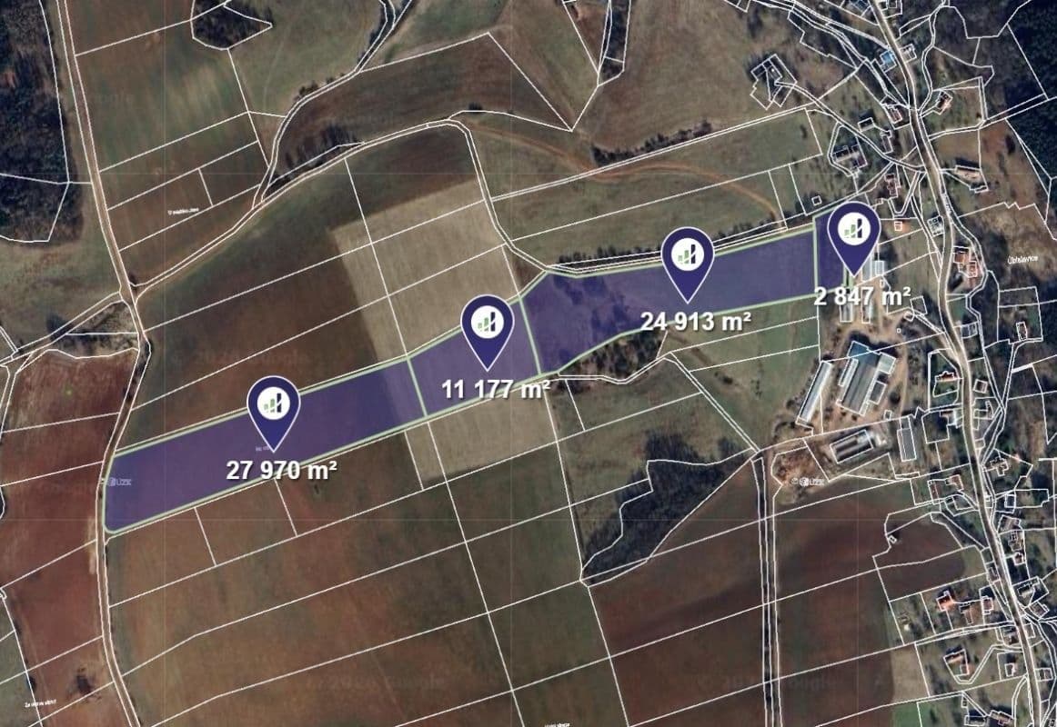 Prodej pozemku 66.907 m²