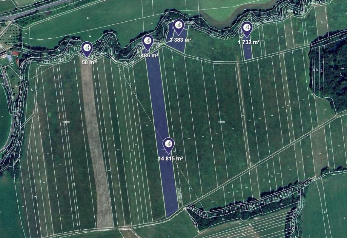 Prodej pozemku 13.643 m²