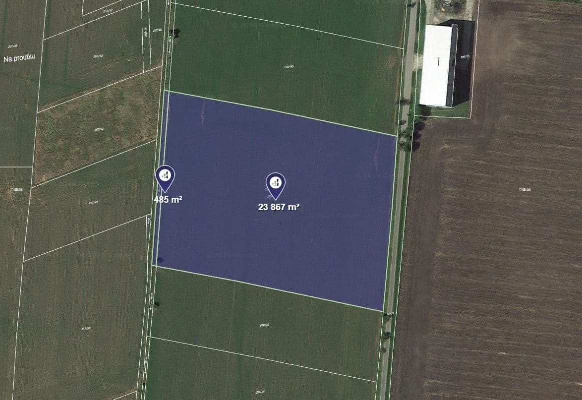 Prodej pozemku 13.529 m²
