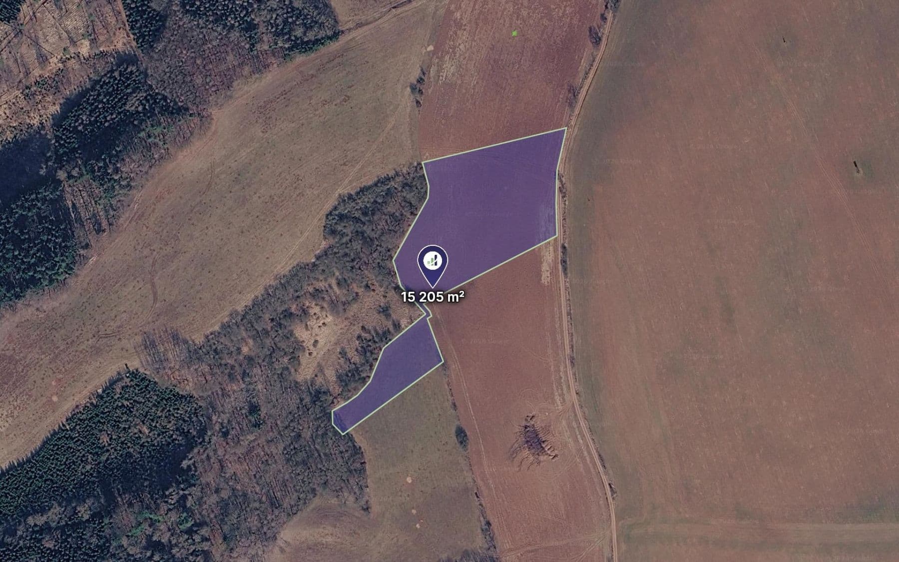 Prodej pozemku 15.205 m²