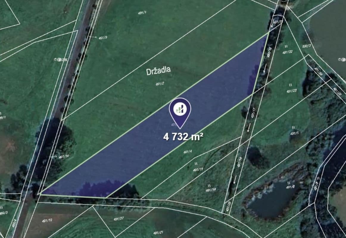 Prodej pozemku 4.732 m²