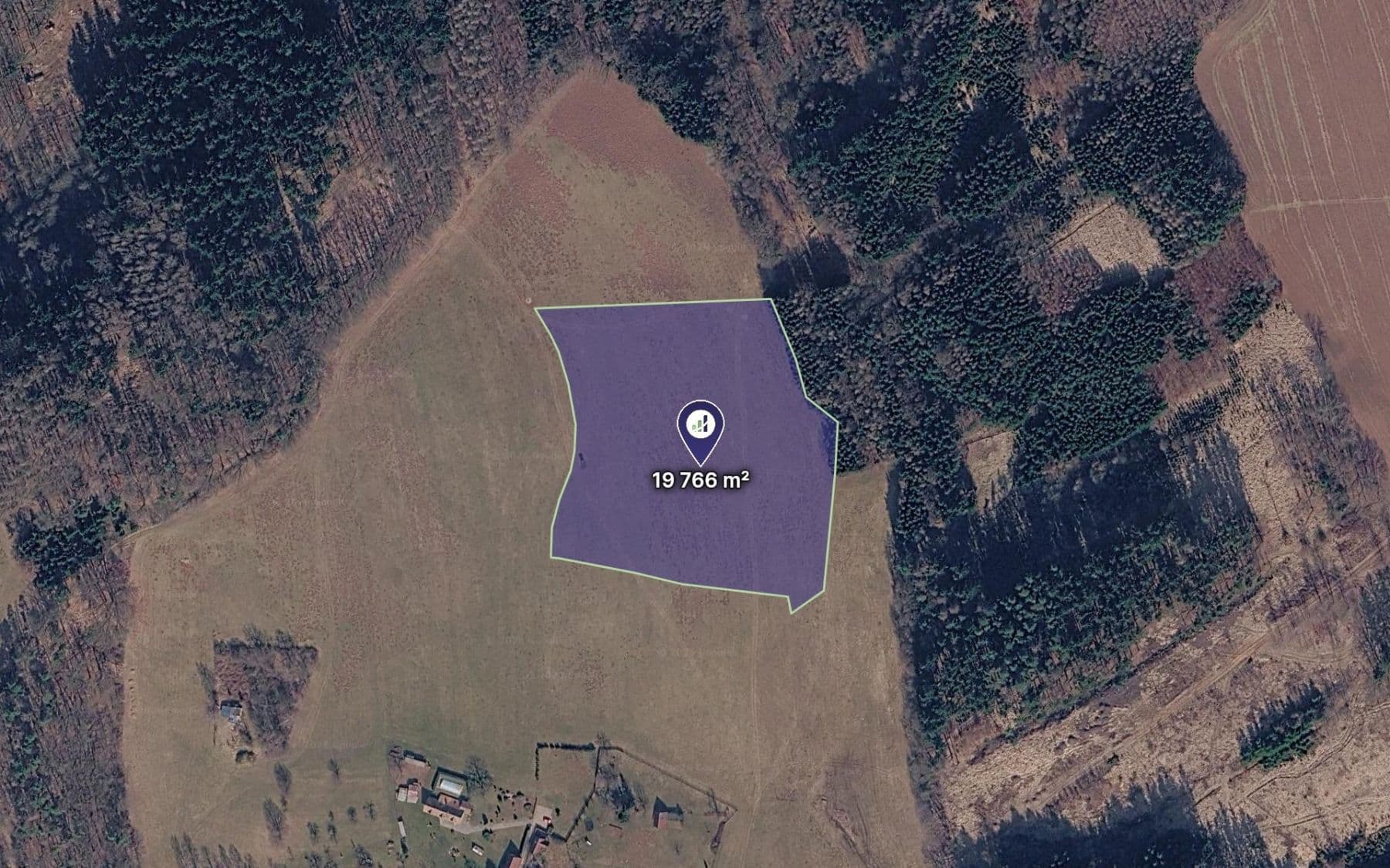 Prodej pozemku 19.766 m²