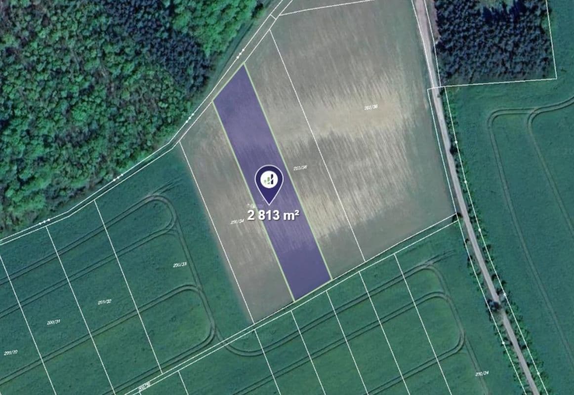 Prodej pozemku 2.822 m²