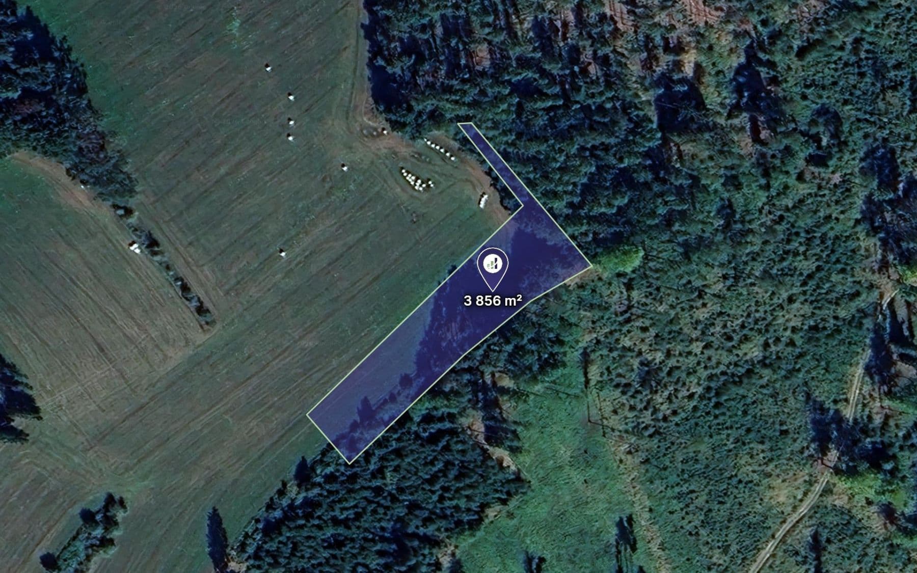 Prodej pozemku 3.856 m²