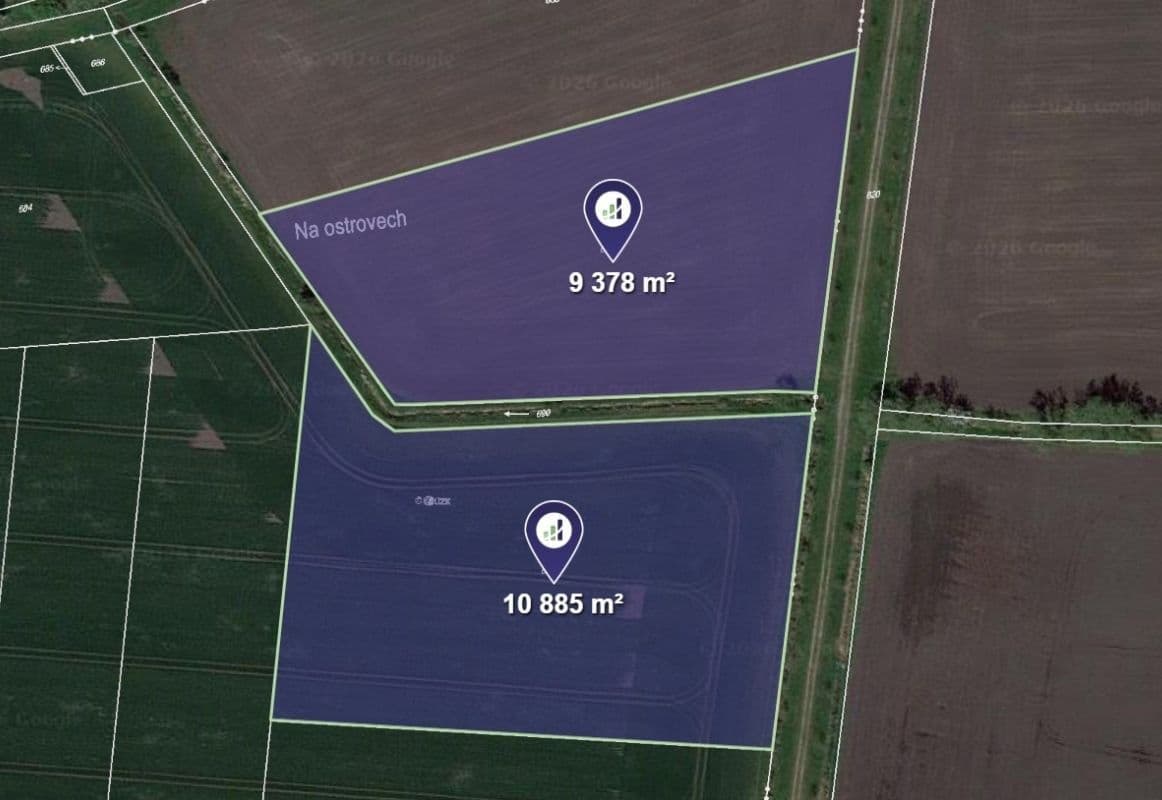 Prodej pozemku 3.799 m²