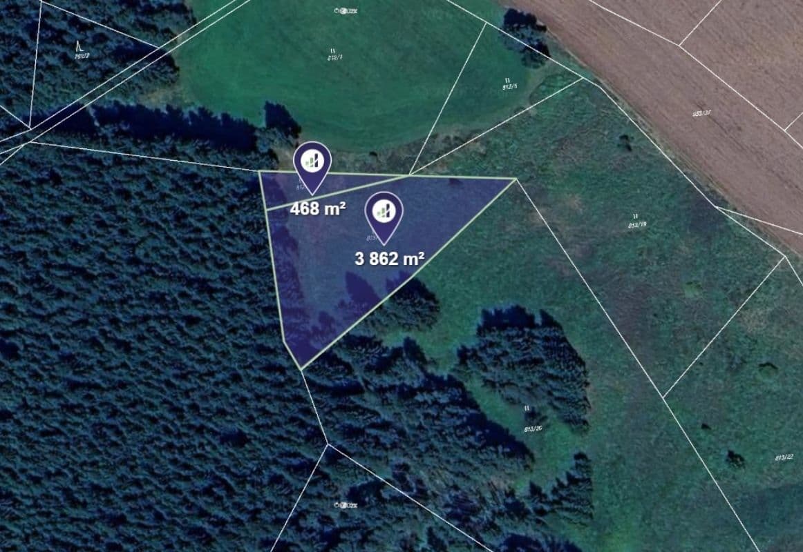 Prodej pozemku 4.330 m²