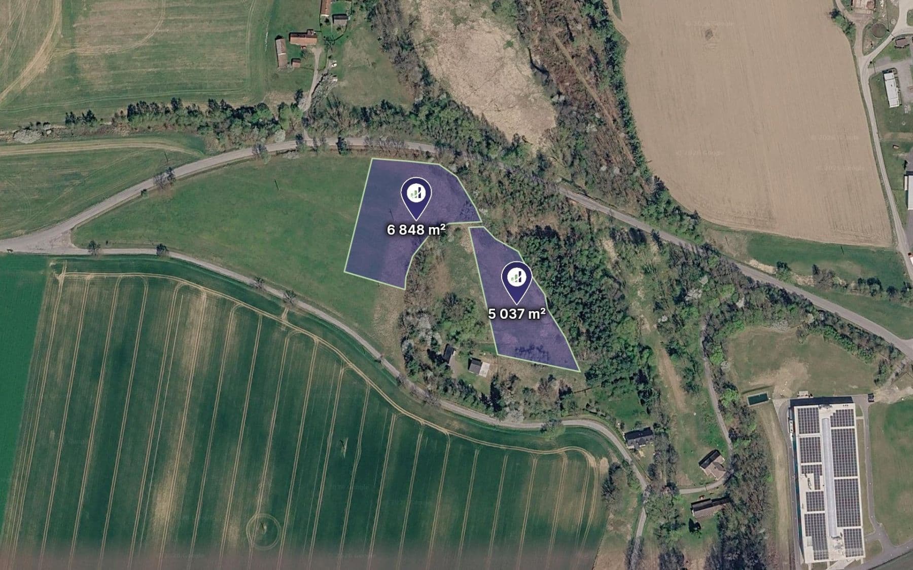 Prodej pozemku 11.885 m²