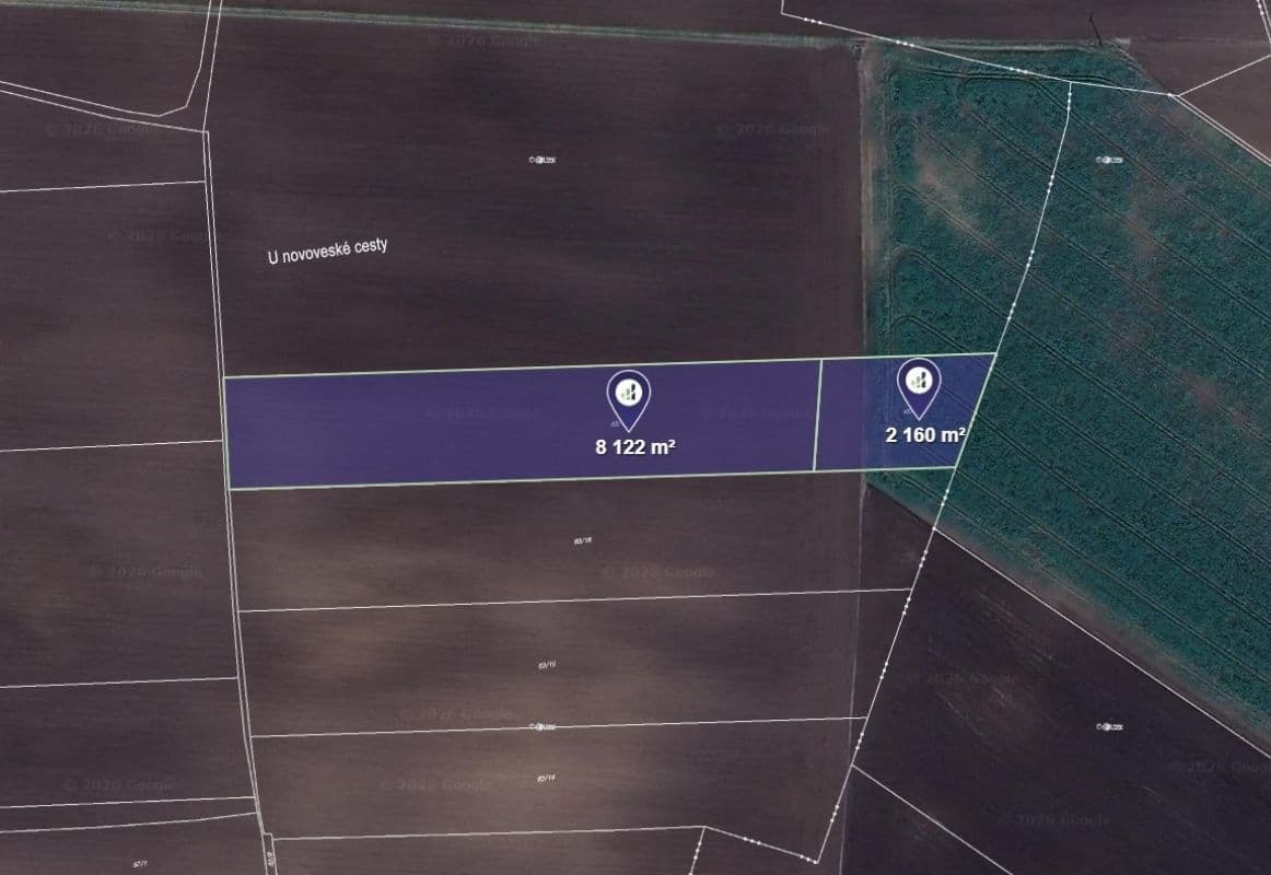 Prodej pozemku 10.282 m²