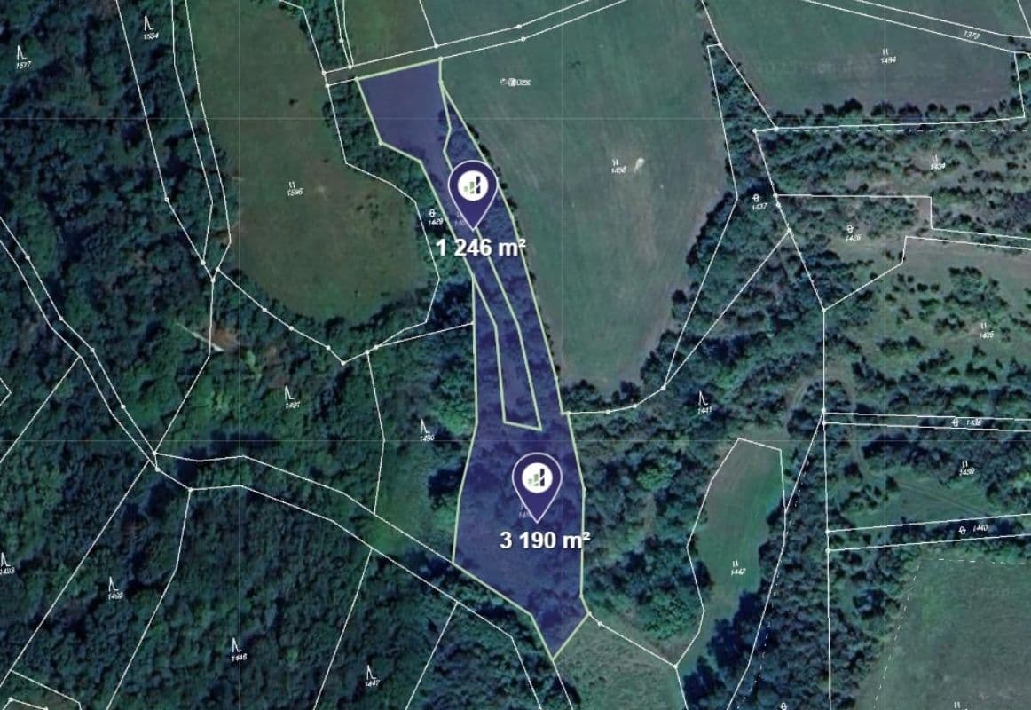 Prodej pozemku 4.436 m²