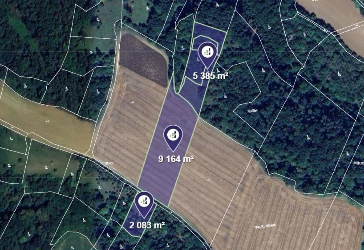 Prodej pozemku 16.632 m²