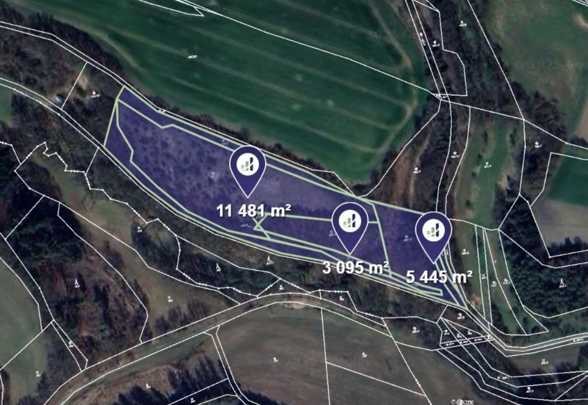 Prodej pozemku 20.021 m²