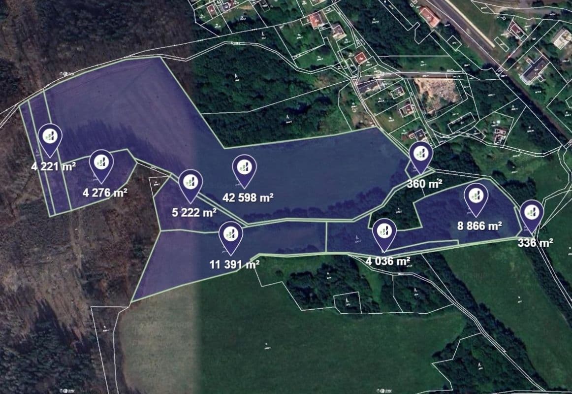 Prodej pozemku 40.653 m²