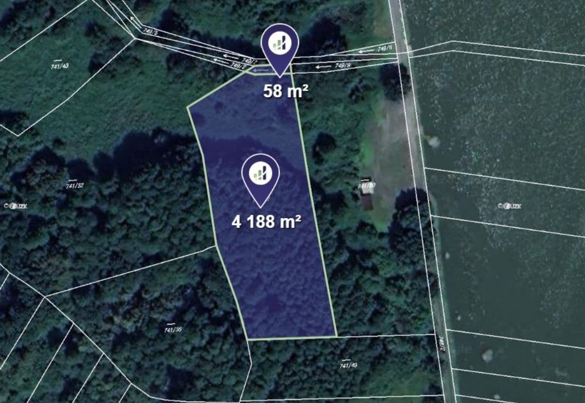 Prodej pozemku 4.246 m²
