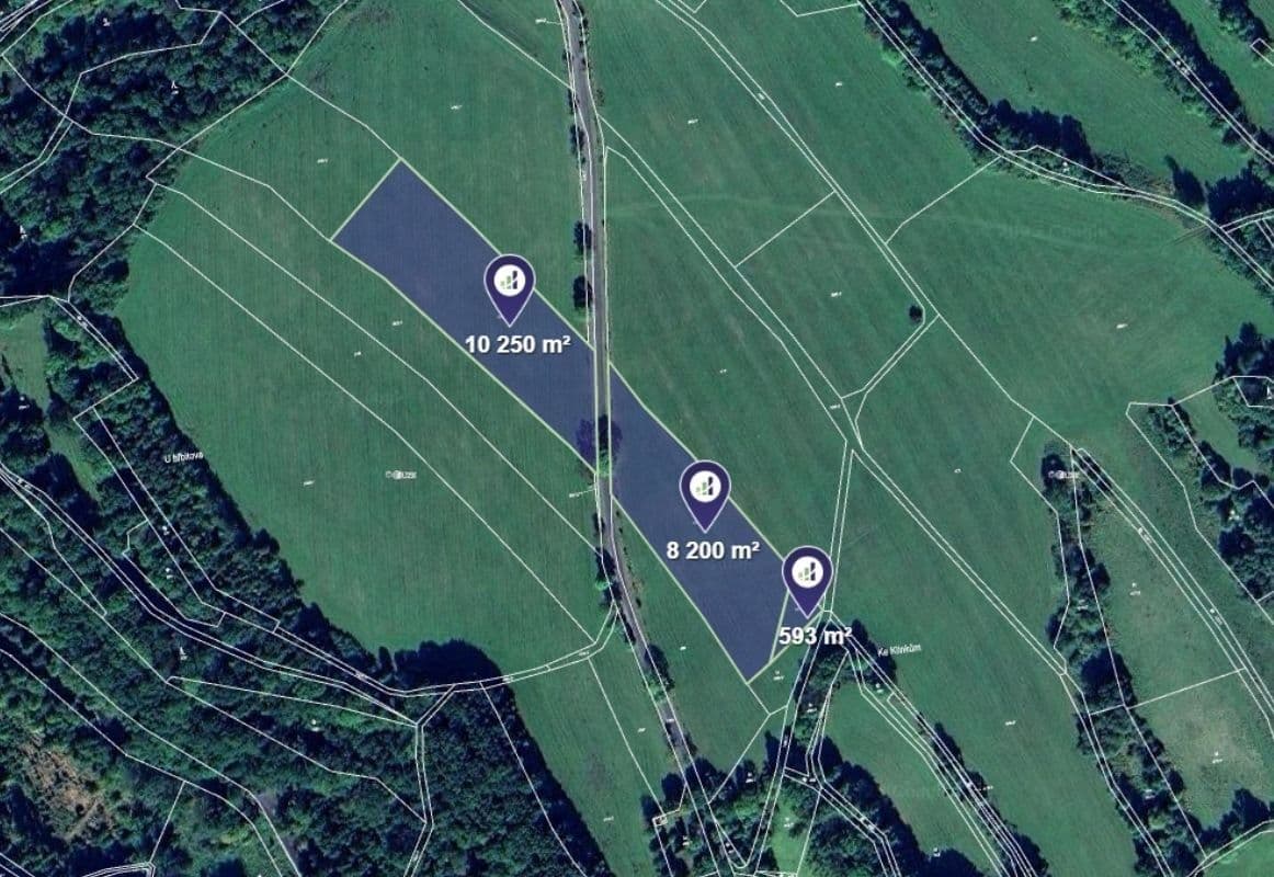Prodej pozemku 19.043 m²