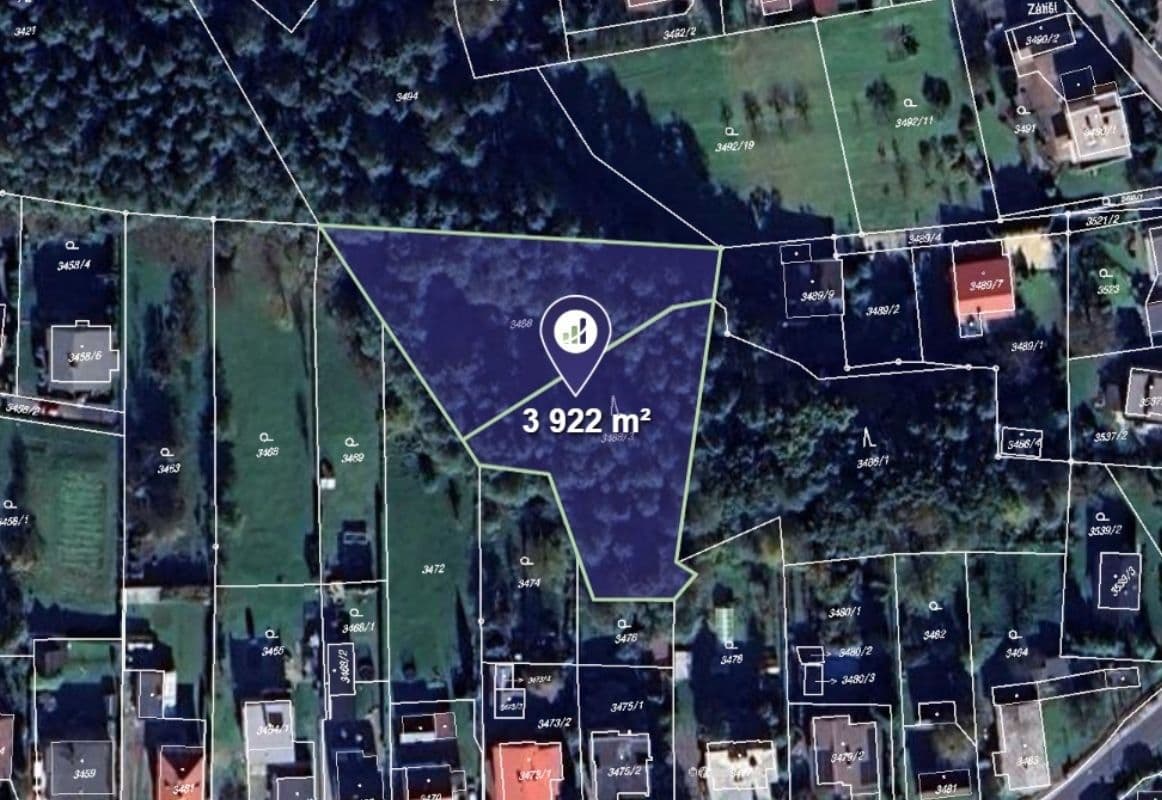 Prodej pozemku 3.922 m²