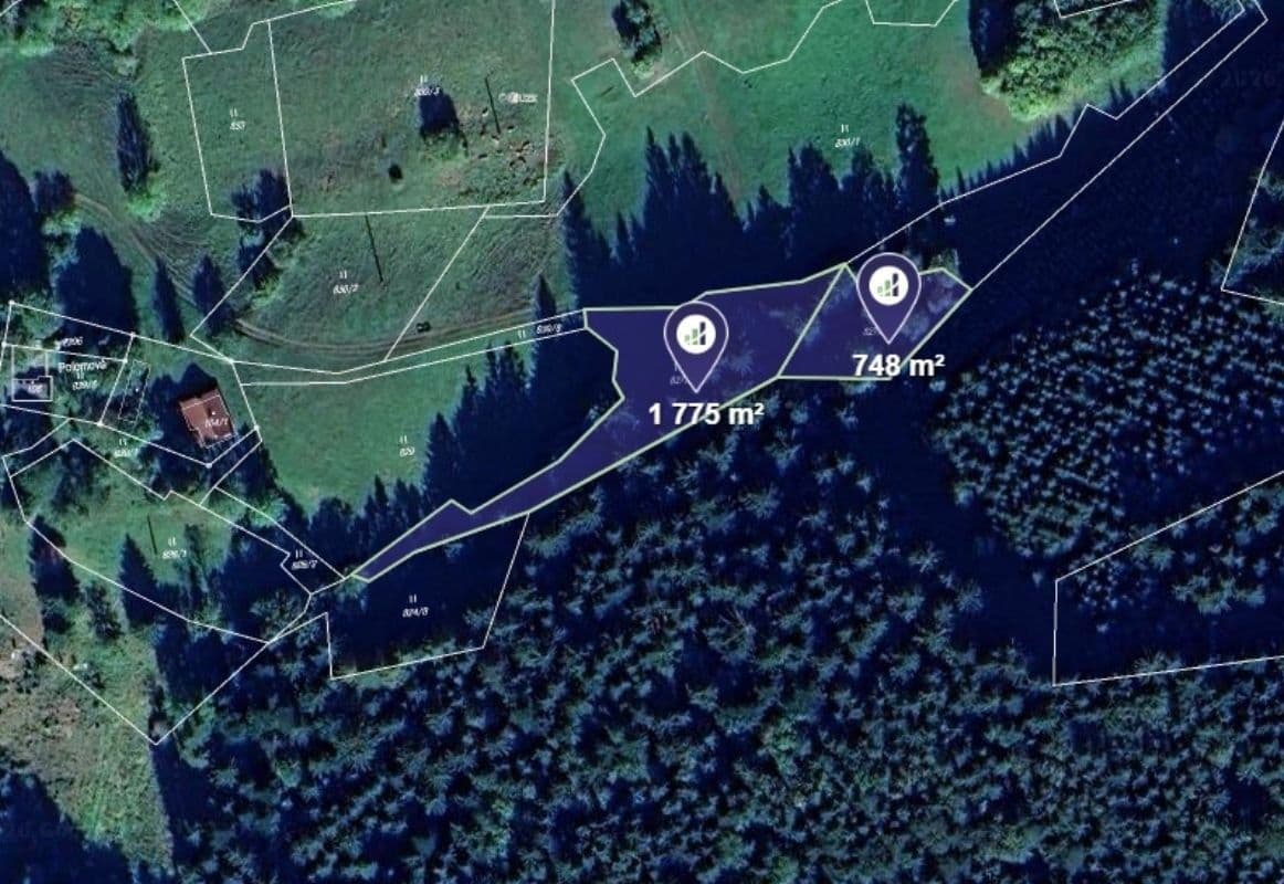 Prodej pozemku 2.523 m²