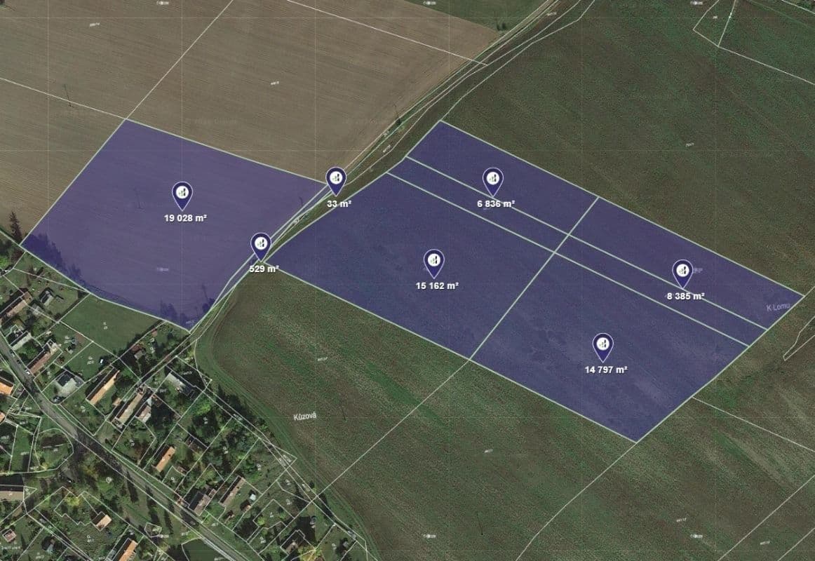 Prodej pozemku 57.981 m²