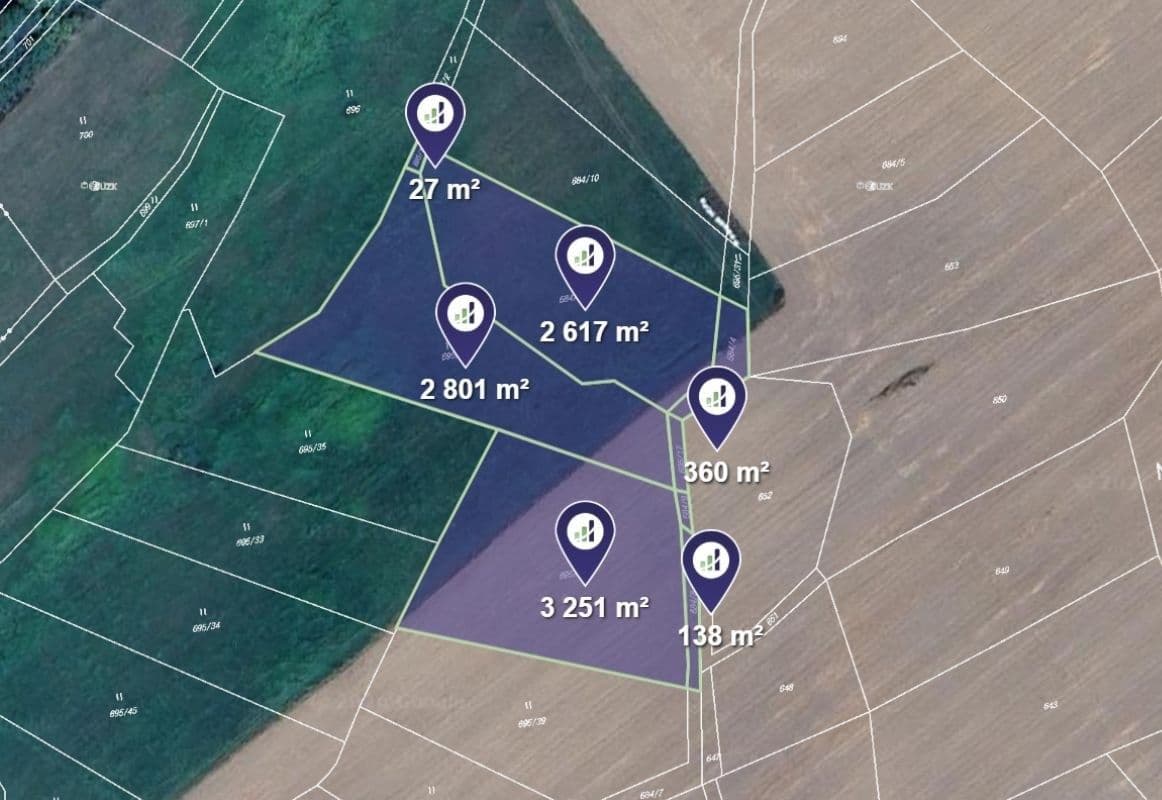 Prodej pozemku 9.194 m²