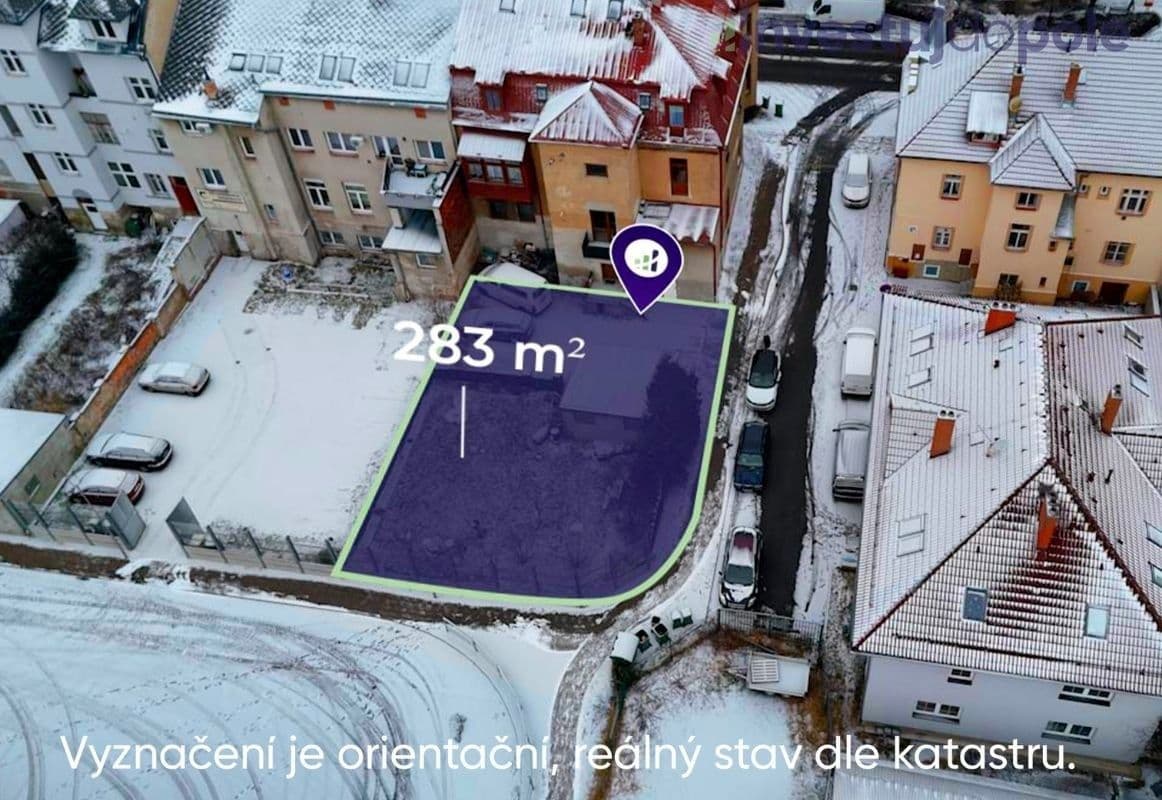 Prodej pozemku 283 m²