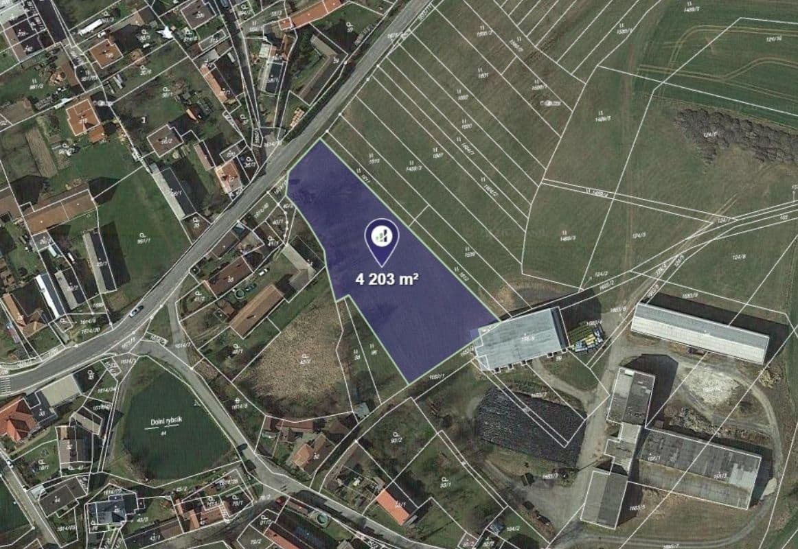 Prodej pozemku 4.203 m²