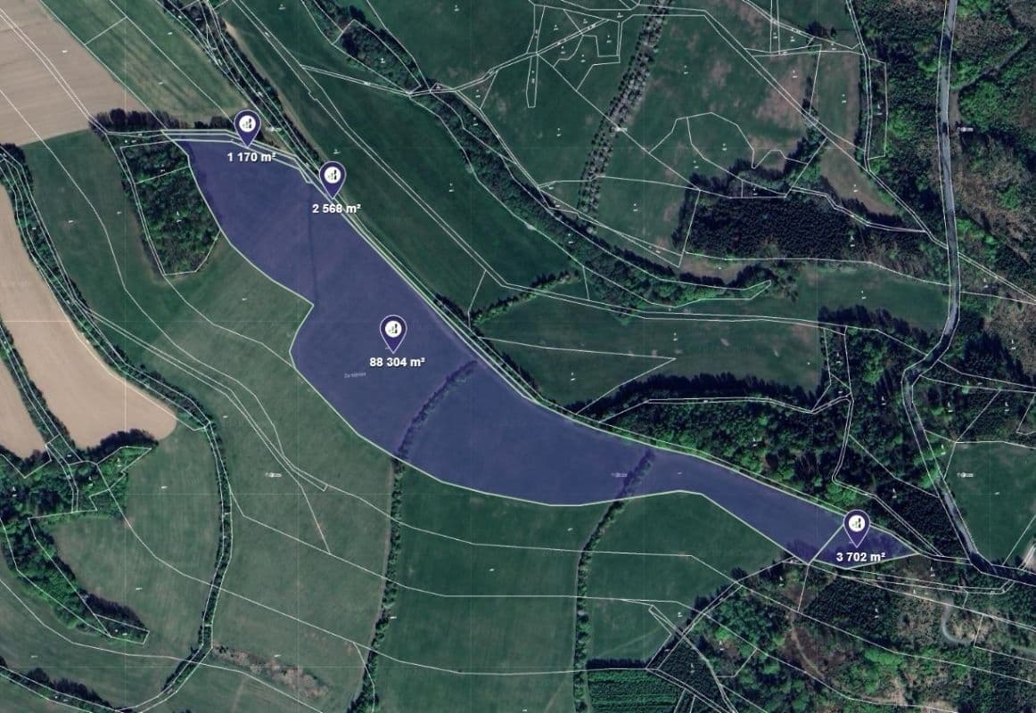 Prodej pozemku 95.744 m²