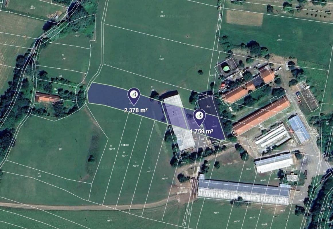 Prodej pozemku 2.586 m²