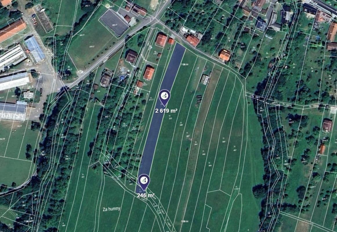 Prodej pozemku 1.791 m²