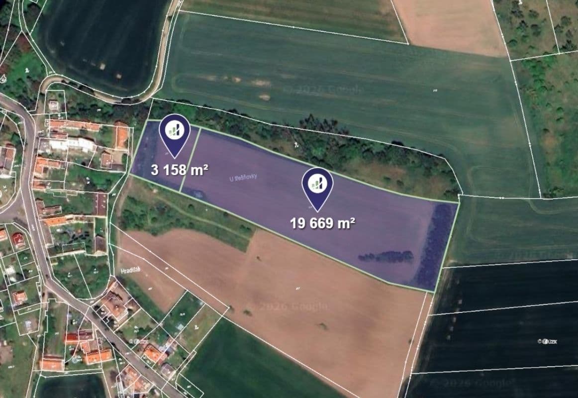 Prodej pozemku 22.827 m²